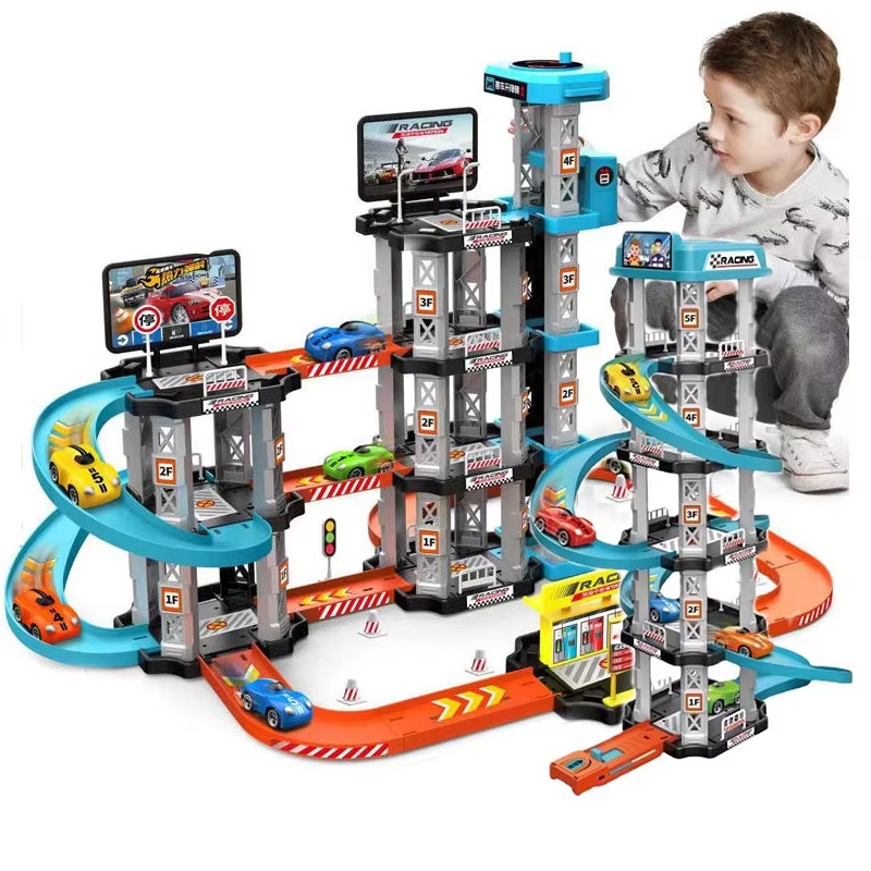 Hot Wheels Car Track Sets - Игрушечная гоночная трасса с рампой для