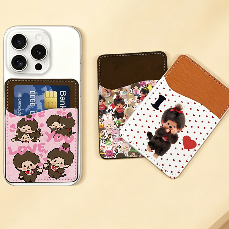 Card Top Loader - Кошелек-держатель для телефона MONCHHICHI из искусственной