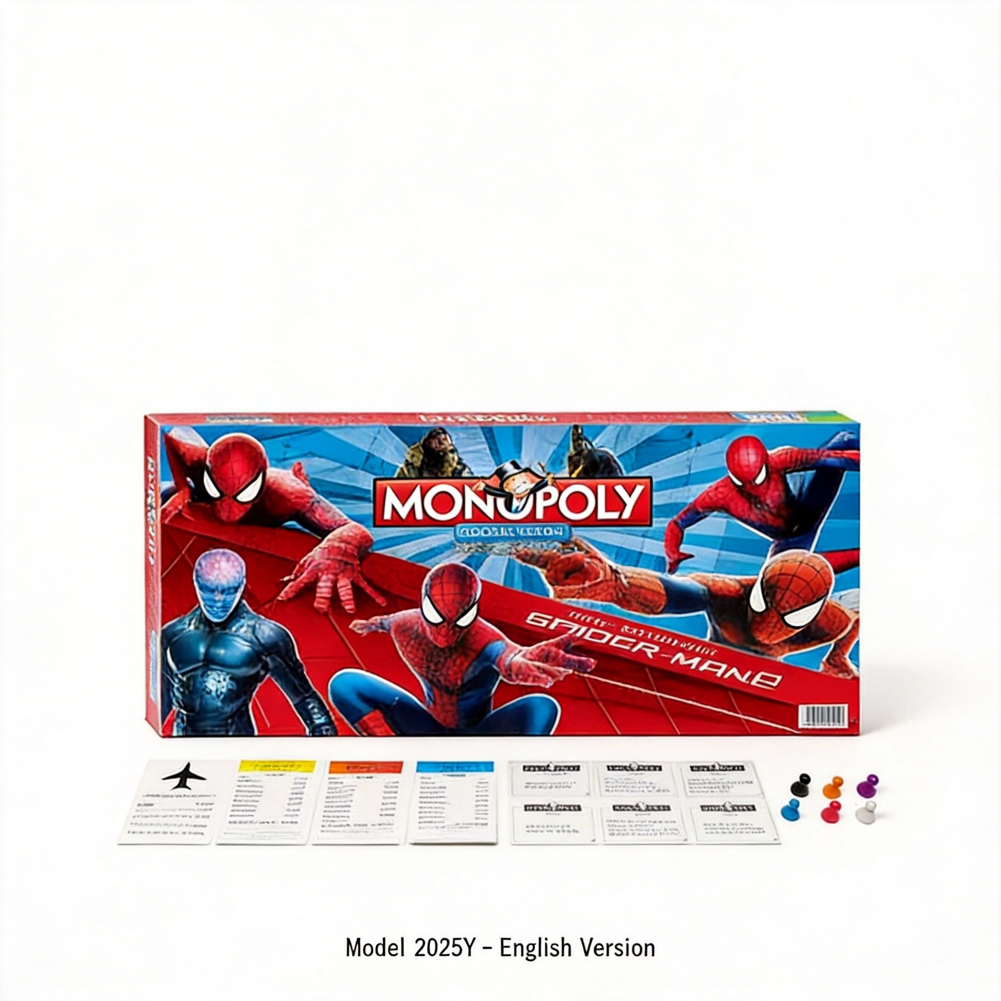 Hasbro Game Monopoly - Настольная игра «Монополия: Человек-паук» — коллекционный