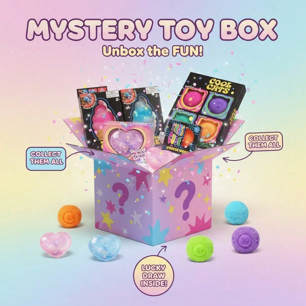 Набор из 100+ сенсорных игруше – обзор и цена Mystery Box Blind Bag