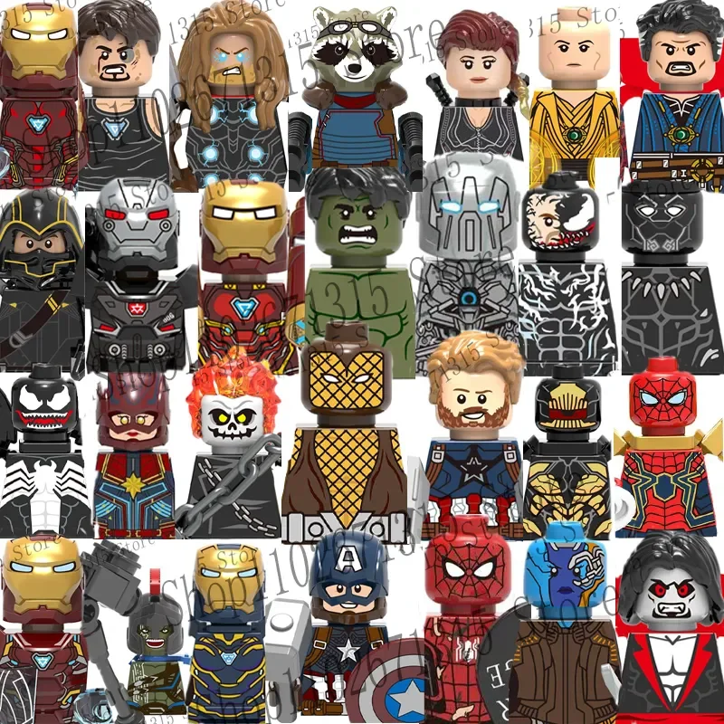 Конструктор Marvel Avengers: С – обзор и цена Lego Minifigure Holder