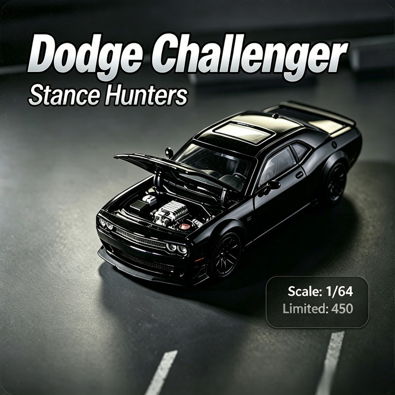 Модель автомобиля Stance Hunte – обзор и цена Die Cast Car 1 64